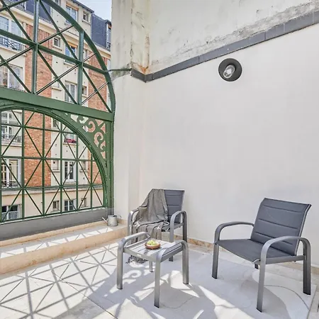 Fluma - 2 Et Terrasse A Halles *